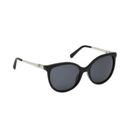 Swarovski Grey Cat Eye Sunglasses for Women-image-65