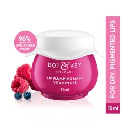 Dot & Key Lip Plumping Mask Vitamin C & E with Wild Berries & Pomegranate - 15 ml image 2