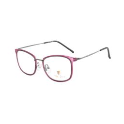 Ted Smith Silver Rectangular Unisex Eye Frames-picture-41