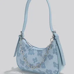 CORSICA Floral Printed Half Moon Hobo Bag-12