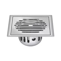 Sanjay Chilly Square Classic Golden Floor Drainer with Cockroach Trap Silver 153 x 153 mm, ‎SCCT-SCGS-153-image-89