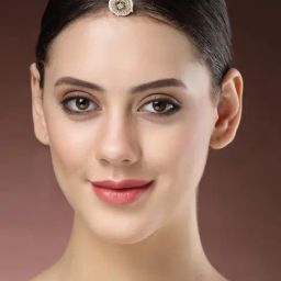 NVR Women's Gold-Plated CZ Stone-Studded Borla Maangtikka-image-24