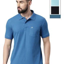 Force NXT Multicolored Cotton Regular Fit Polo T-Shirt-picture-11