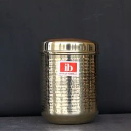 Indian Bartan Gold Brass Container (2500ml)-35