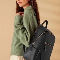 Accessorize London Navy Medium Backpack-image-49