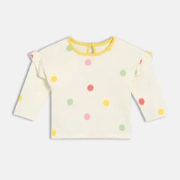 Miniklub Girls White Regular Fit Knitted Top-picture-18