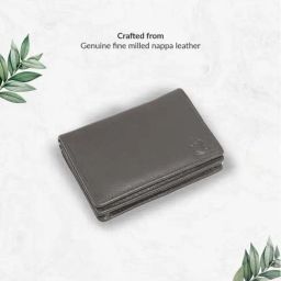Kara Brown Formal Leather Bi-Fold Card Holder for Men-16