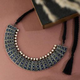 Fabindia Metal Short Necklace-image-67