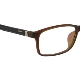 Ted Smith Brown Rectangular Unisex Eye Frames image 5