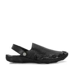 Hitz Luxure Men's Black Back Strap Sandals-picture-24
