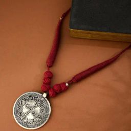 Fabindia Metal Long Necklace-image-85