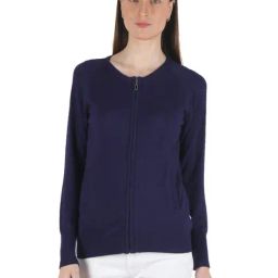 MOCA by Monte Carlo Navy Regular Fit Pullover-22