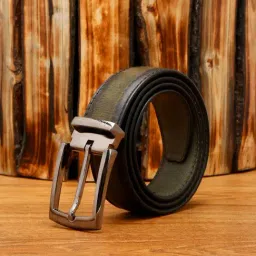 Louis Stitch Green Leather Casual Belt for Men-image-93