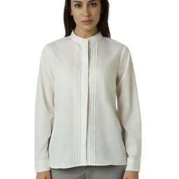 Van Heusen White Plain Shirt-image-70