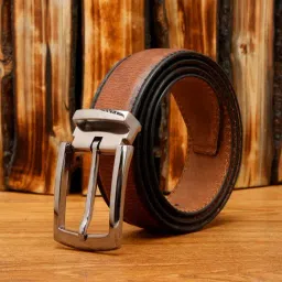 Louis Stitch Brown Leather Casual Belt for Men-image-27