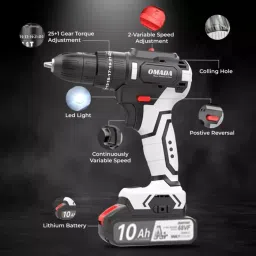 Omada 21-Volt Lithium-Ion Brushless Cordless Compact Drill/Driver (Tool-Only) image 3
