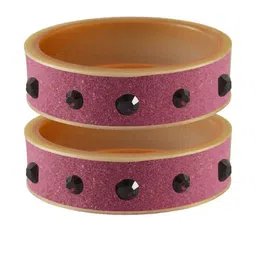 Vidhya Kangan Pink Plastic Bangles-picture-19