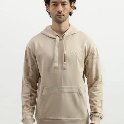 United Colors of Benetton Beige Regular Fit Hooded Sweatshirt-picture-47