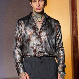 Campus Sutra Multicolor Polyester Regular Fit Printed Shirt-13