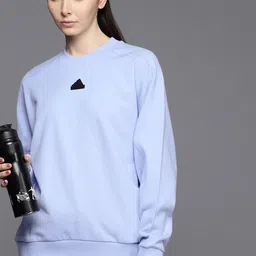 ADIDAS Organic Cotton City Escape Loose Fit Crew Round Neck Sweatshirt-picture-18