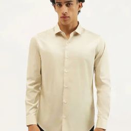 United Colors Of Benetton Beige Slim Fit Shirt-image-24