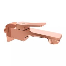 CERA Sylvina Bib Cock Quarter Turn Wall Mount PVD Finish Rose Gold with Wall Flange and Aerator, F1021151RG-image-54