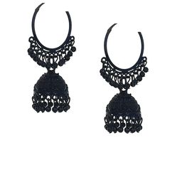 Varico Pack Of 2 Artificial Beads Beaded Dome Shaped Jhumkas-18