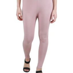 Monte Carlo Pink Regular Fit Mid Rise Leggings-image-88