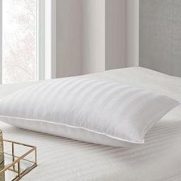 Shadowkart White Striped Fibre Filled Ultra Soft Sleep Pillow-49