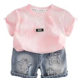 StyleCast x Revolte Boys Printed Pure Cotton T-shirt with Shorts-image-11