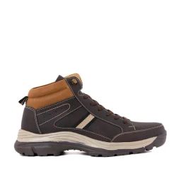 Khadim Men's Brown Derby Boots-image-46