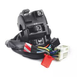 Uno Minda Handle Bar Switch - Left Side (Self Kick Start) with 3 Coupler for Hero Splendor PR/Splendor i-Smart (i3s) (SW-0685M)-29