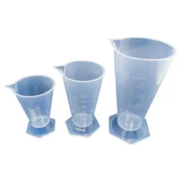 AANIJ 125 ml, 50 ml, 25 ml, Measuring Beaker, ASFSY0356 (Set of 3)-0