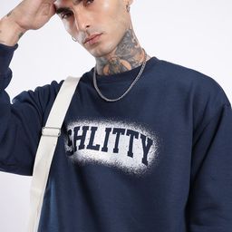 glitchez Urban Cool Typography Printed Oversized Fit Sweatshirt-picture-48