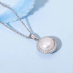 GIVA 92.5 Sterling Silver Pendant with Chain for Women-16