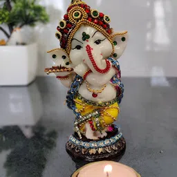 Zart Yellow Religious Idol Showpiece-picture-8