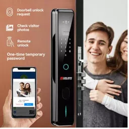 GOLENS Digital Door Lock with 3D Face ID Recognition Biometric, X76 image 3