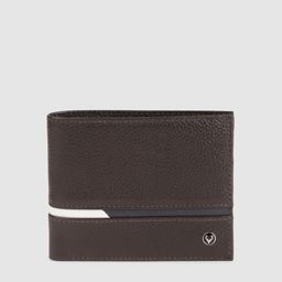 Allen Solly Men Brown Solid Leather Two Fold Wallet-33