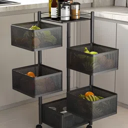 Go Hooked Black Set of 1 Regular Multi-Utility Organisers image 2