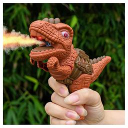 NIYAMAT Mini Dino Mist Spray Dinosaur Gun Toy With Sound Effect - Green-image-49