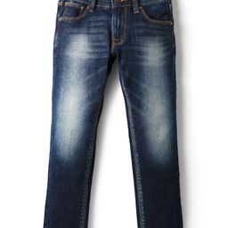 Pepe Jeans Ankle Length Washed Solid Jeans - Navy Blue-image-50