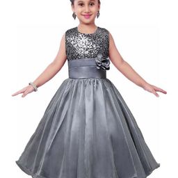 Wish little Girls A-Line Maxi Dress-11