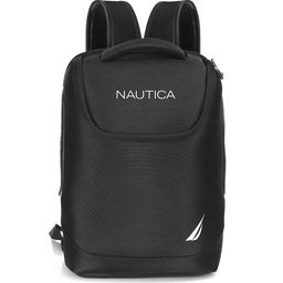 Nautica Unisex Textured Brand Logo Backpack-20