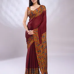 KALINI womens Ethnic Motifs Pure Silk Saree-image-41