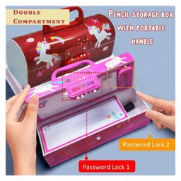 FunBlast Suitcase Style Pencil Box with 10 in 1 Ball Pen & Sketch  Random Color image 5