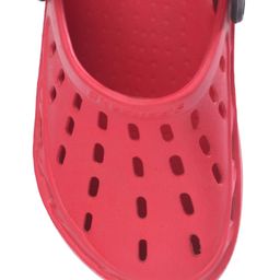 Skechers Clogs With Backstrap Closure Solid Color- Red image 5