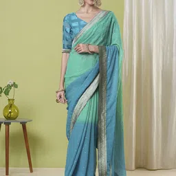 KAYOMMIWoven Design Zari Banarasi Saree-image-18