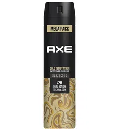 AXE Men Gold Temptation Long-Lasting Deodorant Body Spray - 137.6g (215ml)-46