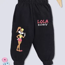 YK X Minute Mirth Girls Looney Tunes Printed Pure Cotton Joggers-image-41
