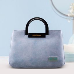 ESBEDA Blue Solid Handheld Bag-image-60